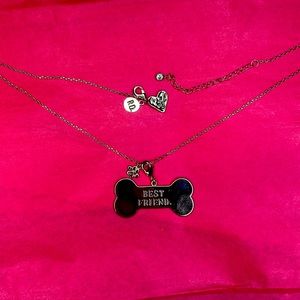Rae Dunn Cute detachable Dog necklace 🐾💗